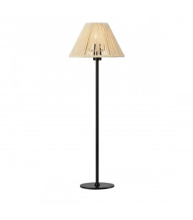 Sobremesa Corda Metal Negro 1 bombilla 61,5cm