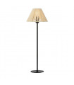 Table lamp Corda Black Metal 1 bulb 61.5cm