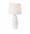 Table lamp Sienna Ceramic white 1 bulb 46cm
