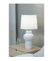 Lampe de table Shape Céramique blanc 1 ampoule 46cm