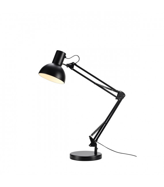 Lampada da tavolo Architect Black Metal 1 lampadina 80cm