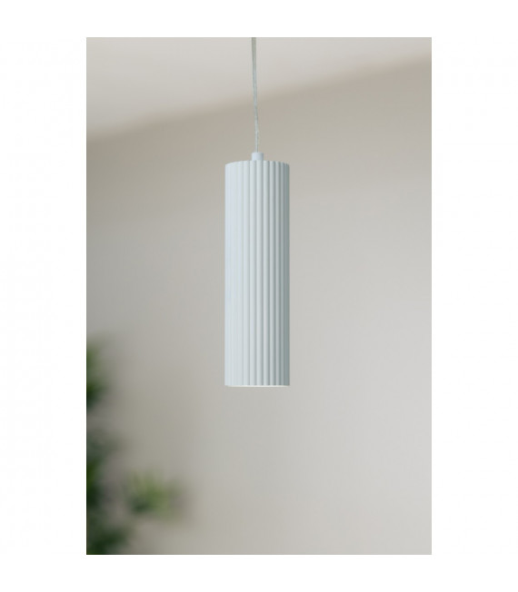Sospensione design Costilla Metallo trasparente 1 lampadina 24cm