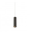 Suspension design Costilla Métal Transparent 1 ampoule 24cm