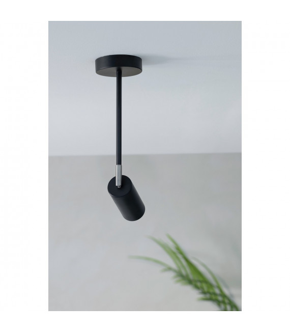 Foco Torino Metal Negro 1 bombilla 29,5cm