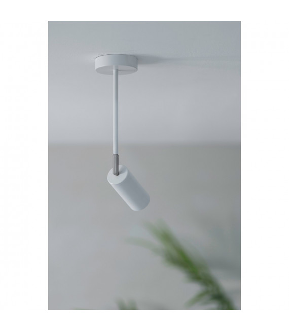 Spotlight Torino White metal 1 bulb 29.5cm