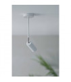 Spotlight Torino White metal 1 bulb 29.5cm
