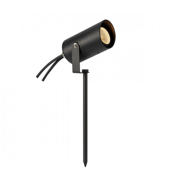 Garden Stake Black Aluminum 1 bulb 30cm