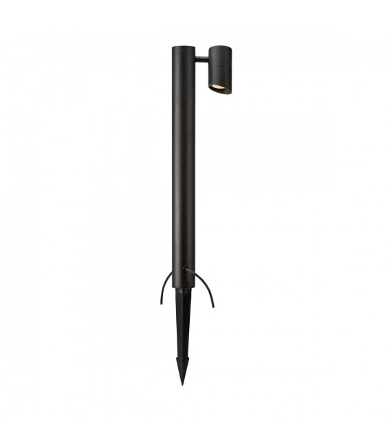 Garden Stake Black Aluminum 1 bulb 60cm