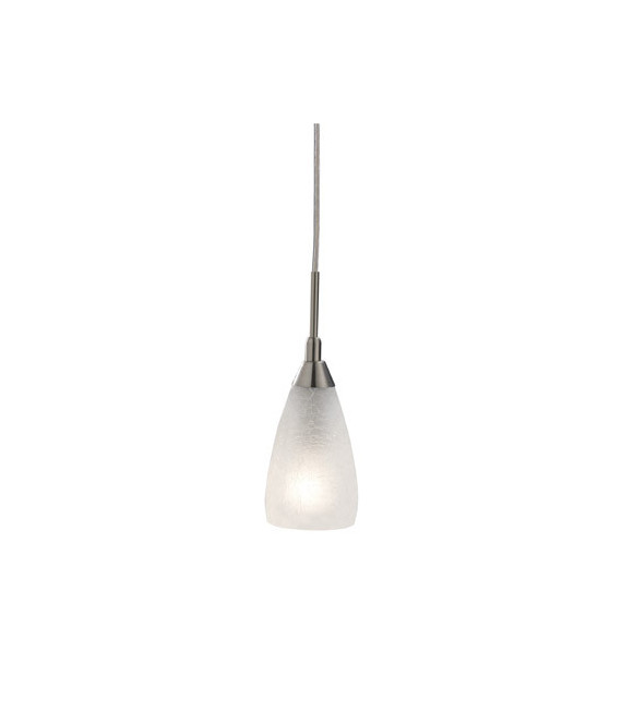 Suspension Bedford Métal Acier 1 ampoule 24cm