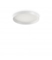 Integrated LED ceiling light Fly Metal, aluminium, white plastic 1 bulb 7cm