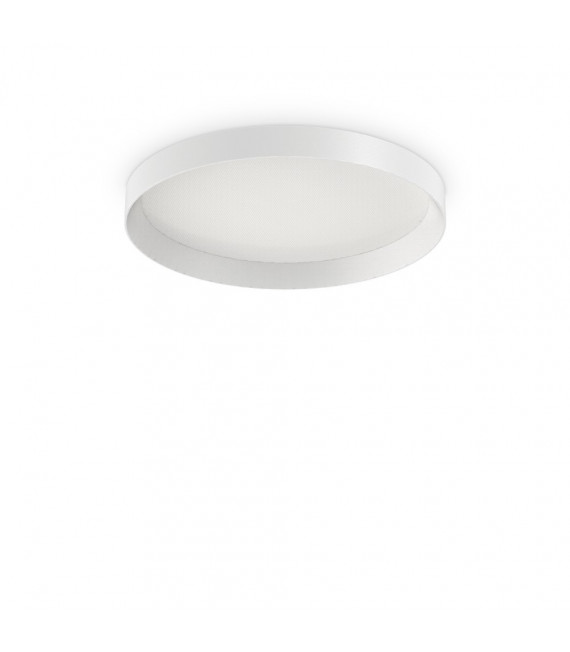 Plafón LED integrado Fly Metal, aluminio, plástico blanco 1 bombilla 7cm