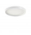 Integrated LED ceiling light Fly Metal, aluminium, white plastic 1 bulb 7cm