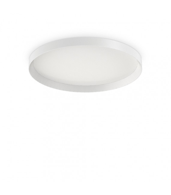 Plafoniera LED integrata Fly Metallo, alluminio, plastica bianca 1 lampadina 7cm