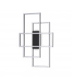 Applique LED intégré Frame Métal,plastique Noir 1 ampoule 6cm