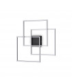 Built-in LED wall light Frame Metal, plastic Black 1 bulb 9cm