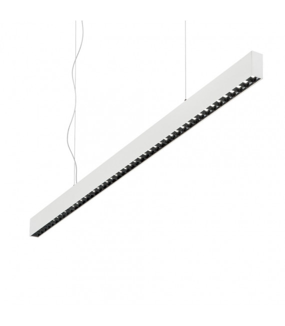 Suspension Office 1 ampoule Métal,aluminium blanc