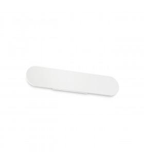 Applique a LED integrata Echo Metallo bianco 1 lampadina 9cm