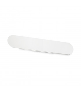 Integrated LED wall light Echo White metal 1 bulb 9cm