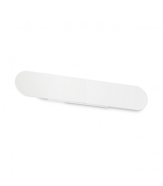 Aplique LED integrado Echo White metal 1 bombilla 9cm