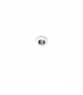 Einbaustrahler One Glas, Metall, Aluminium Schwarz 1 Glühbirne 3cm