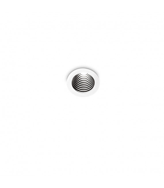 Einbaustrahler One Glas, Metall, Aluminium Schwarz 1 Glühbirne 3,8cm