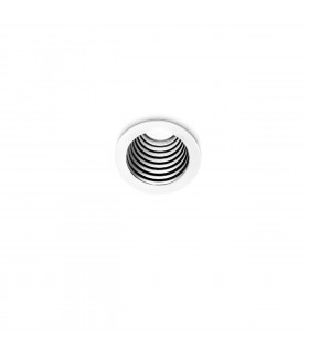 Spot encastré One Verre,métal,aluminium Noir 1 ampoule 5,1cm