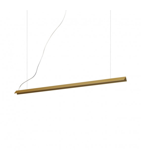 Lámpara colgante LED integrada V-Line 1 bombilla Metal