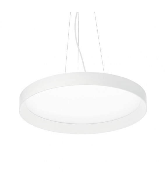Suspension LED intégré Fly Métal,aluminium,plastique blanc 1 ampoule cm