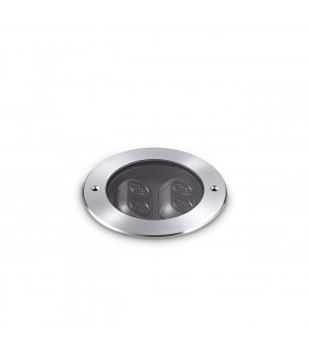 Taurus Garteneinbauleuchte Metall, Aluminium Schwarz 1 flammig 12,5cm