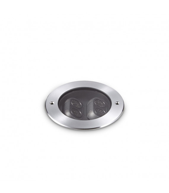 Taurus Garteneinbauleuchte Metall, Aluminium Schwarz 1 flammig 12,5cm