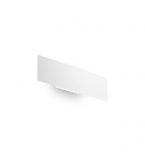 Applique a LED integrata Zig Metallo bianco 2 lampadine 9cm