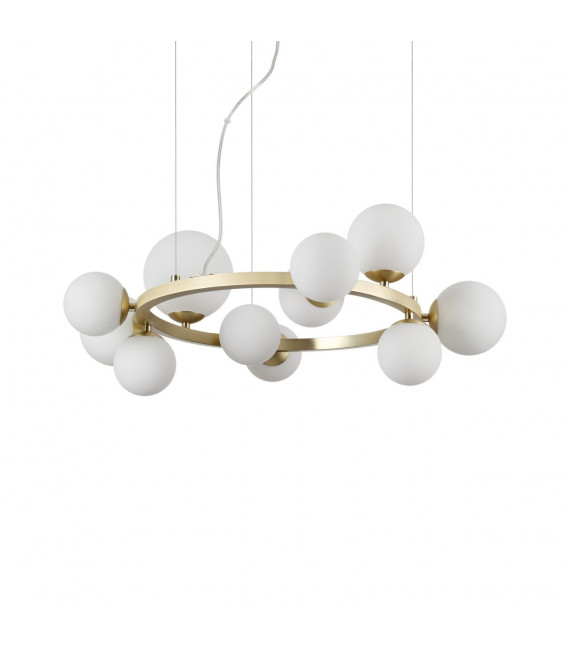 Lampada a sospensione Perlage 11 lampadine Vetro, metallo