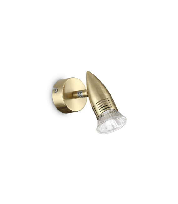 Faretto Alfa Metal Ottone 1 lampadina 11cm