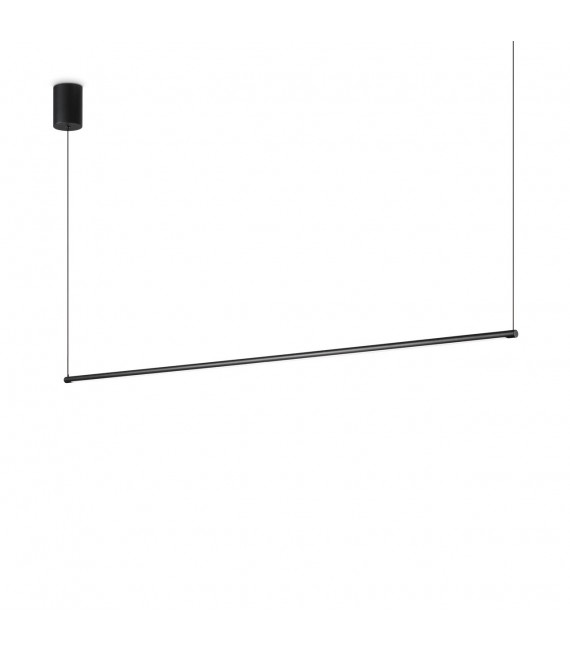Suspension LED intégré Essence 1 ampoule Métal Noir