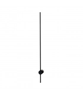 Integrierte LED-Wandleuchte Essence Black Metal 1 Glühbirne 7cm