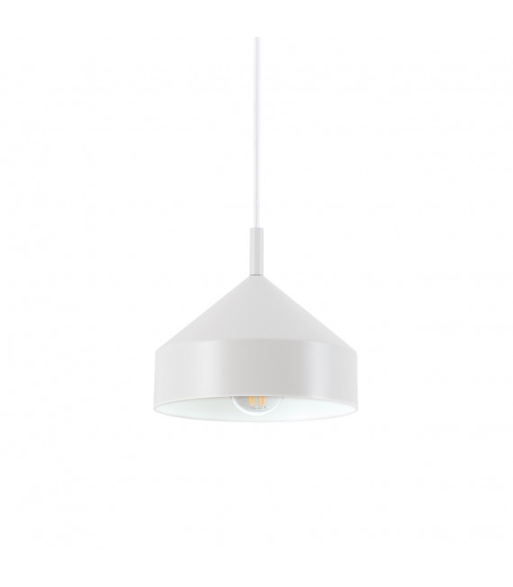 Yurta 1-bulb pendant lamp White metal