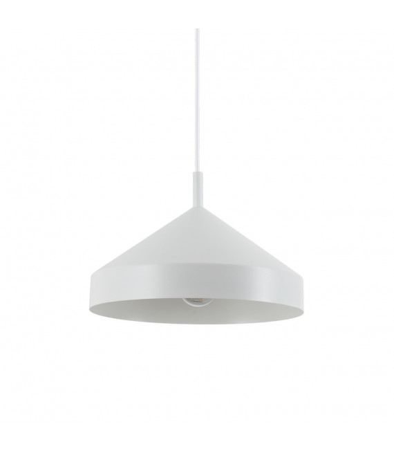 Suspension Yurta 1 ampoule Métal blanc