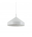 Suspension Yurta 1 ampoule Métal blanc