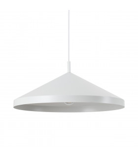 Lampada a sospensione Yurta 1 luce Metallo bianco