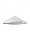 Yurta 1-bulb pendant lamp White metal