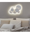 Plafonnier Cloud Métal blanc 1 ampoule 13cm