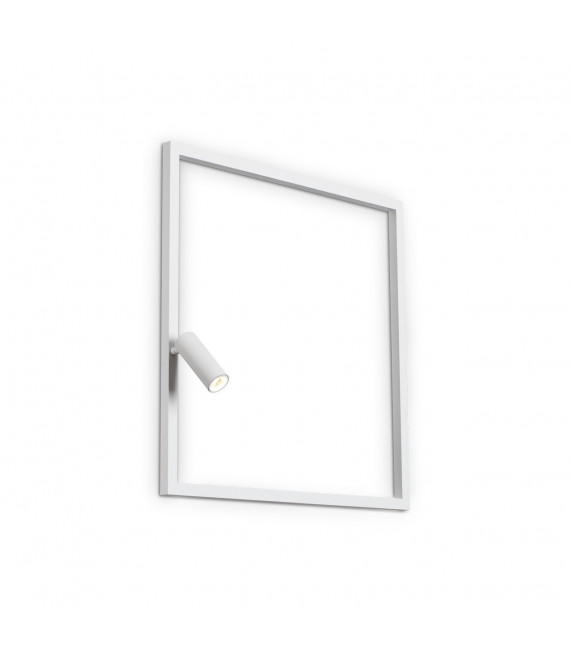 Syntesi applique LED integrata Metallo bianco 1 lampadina 60cm