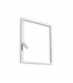 Applique LED intégré Syntesi Métal blanc 1 ampoule 60cm