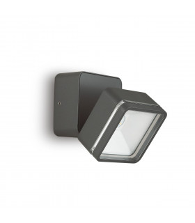 Spot Omega Glass, metal Anthracite 1 bulb 9cm