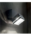Spot Omega Verre,métal Anthracite 1 ampoule 9cm