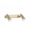 Spot Alfa Metal Brass 2 bulbs 11cm