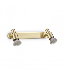 Spotlight Slem Metal Brass 2 bulbs 10cm