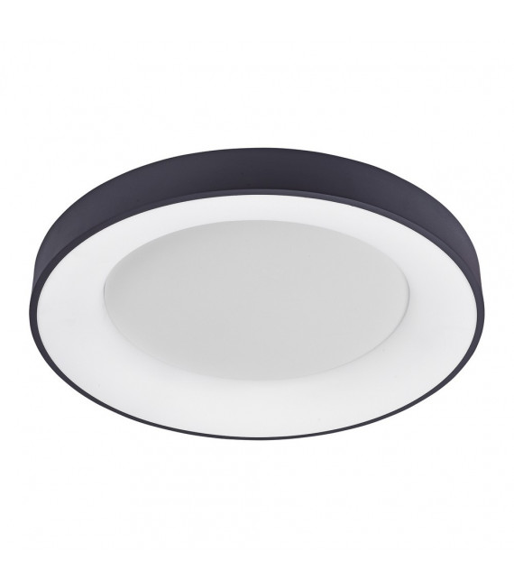 Plafoniera Giulia Alluminio Nero 9 Cm
