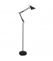Richard Metal Graphite desk lamp 1 bulb 165cm
