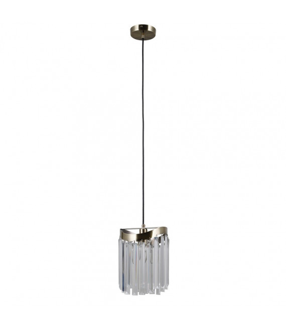Suspension Sabrig Bronze antique 1 ampoule 120cm